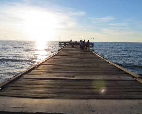 sunset Makassar