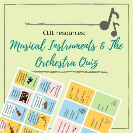 CLIL Music orchestra and musical instruments quiz