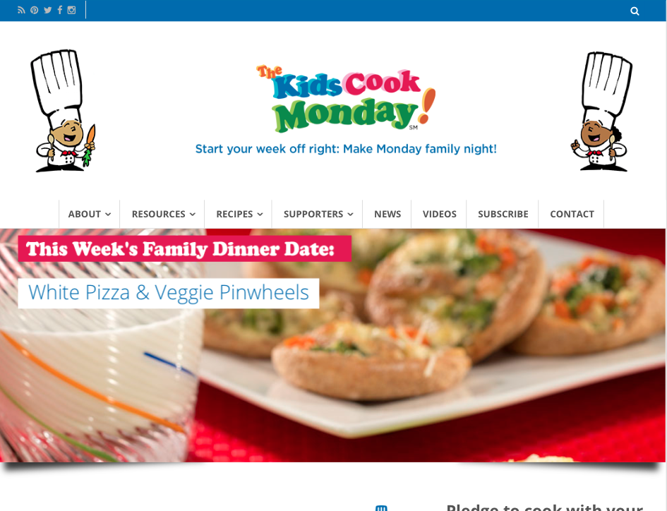 the kids cook monday