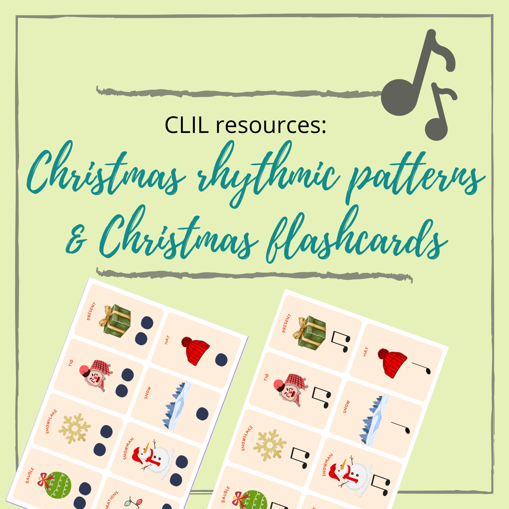 Christmas rhythmic patterns (1)
